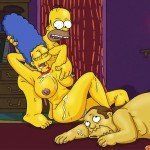 Os Simpsons – Marge no sexo a três - Foto 12