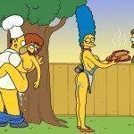 Os Simpsons - Sexo no churrasco - Foto 7