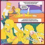 Quadrinho erótico Os Simpsons - Velhos hábitos - Foto 10