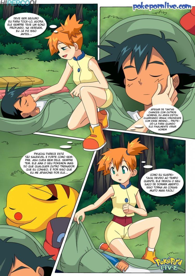 Quadrinhos Eróticos Pokemon XXX Sonhos Molhados - Foto 6