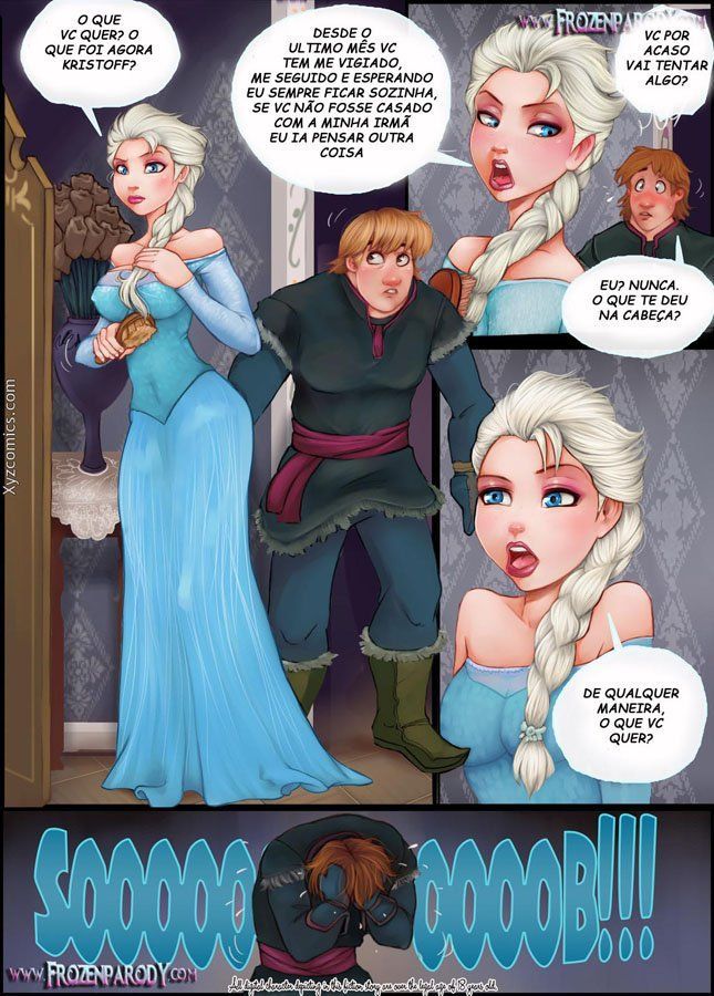 Quadrinhos eroticos Frozen - Fodendo a princesa - Foto 2