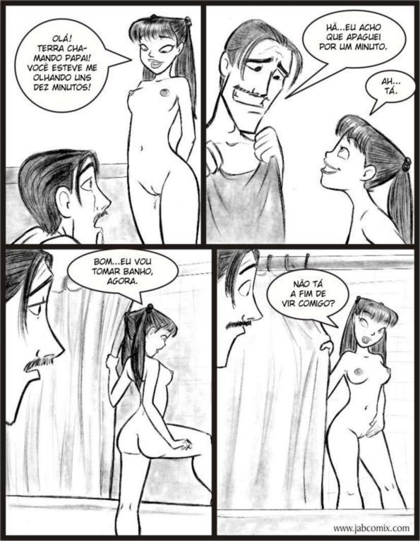 Ay papi 6 - Quadrinhos Eroticos Incesto