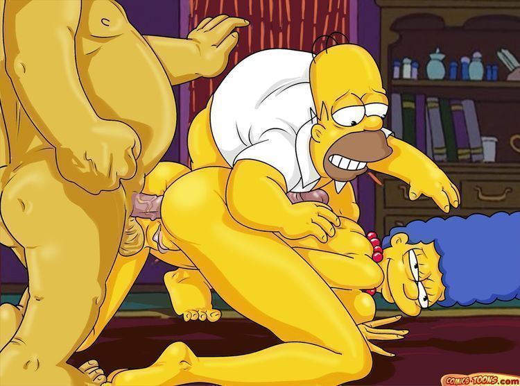 Os Simpsons – Marge no sexo a três