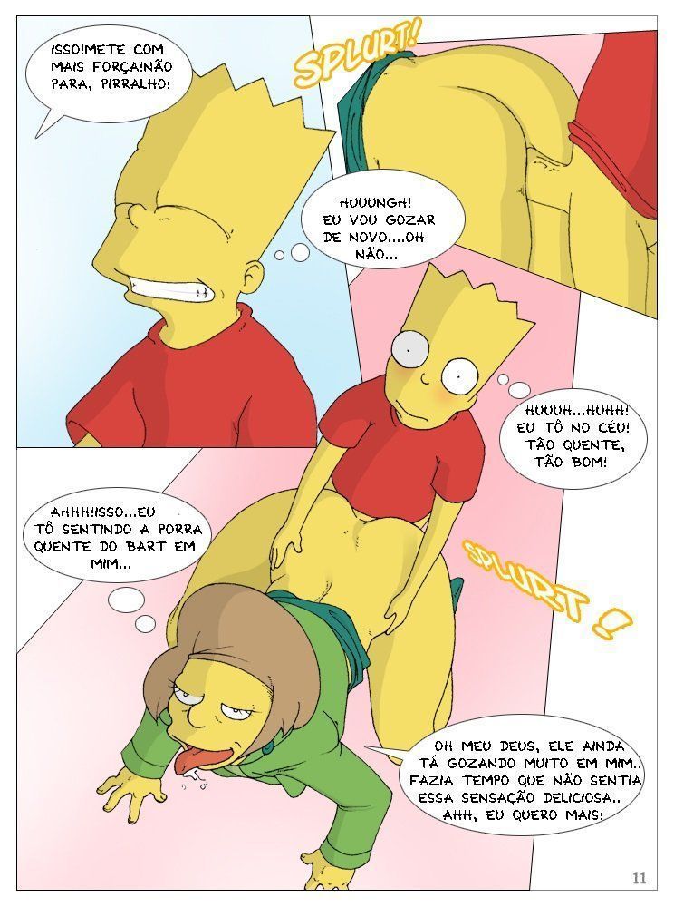 Bart Simpson come a professora