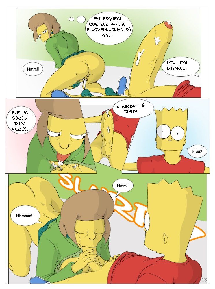 Bart Simpson come a professora