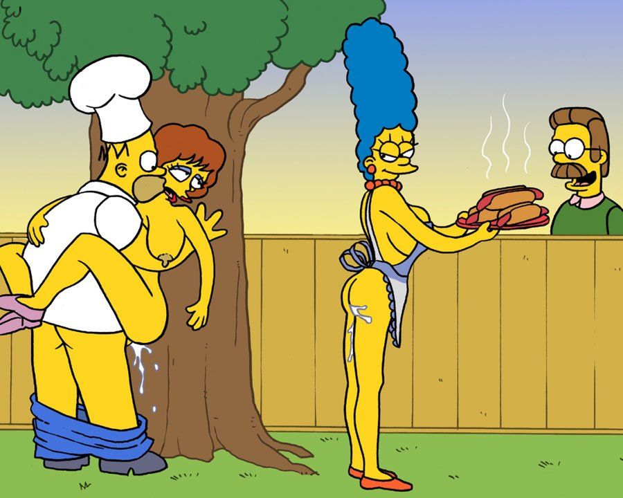 Os Simpsons - Sexo no churrasco - Foto 7