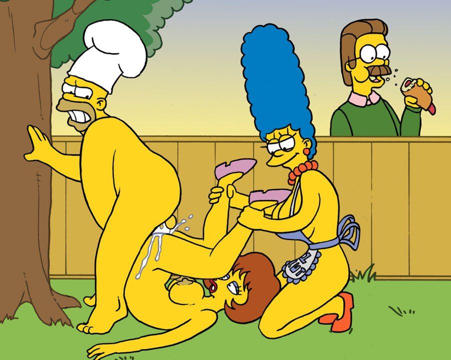 Os Simpsons - Sexo no churrasco - Foto 8