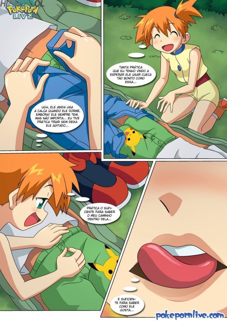 Quadrinhos Eróticos Pokemon XXX Sonhos Molhados