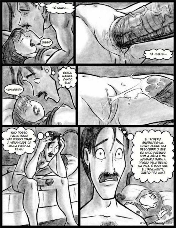 Ay Papi 5 - quadrinhos incesto porno