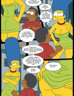 Os Simpsons porno Lisa e marge sendo fodidas por menino - Foto 5