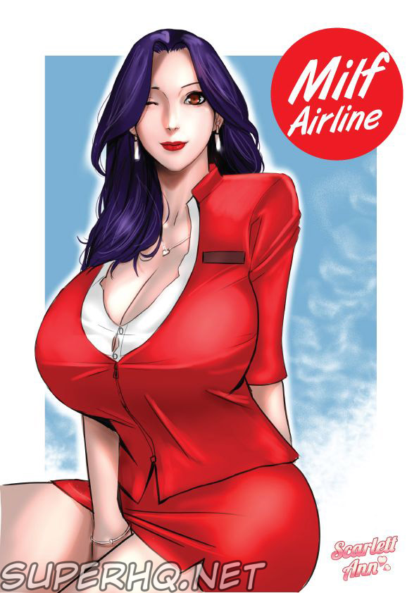 Quadrinho erótico Milf Airline