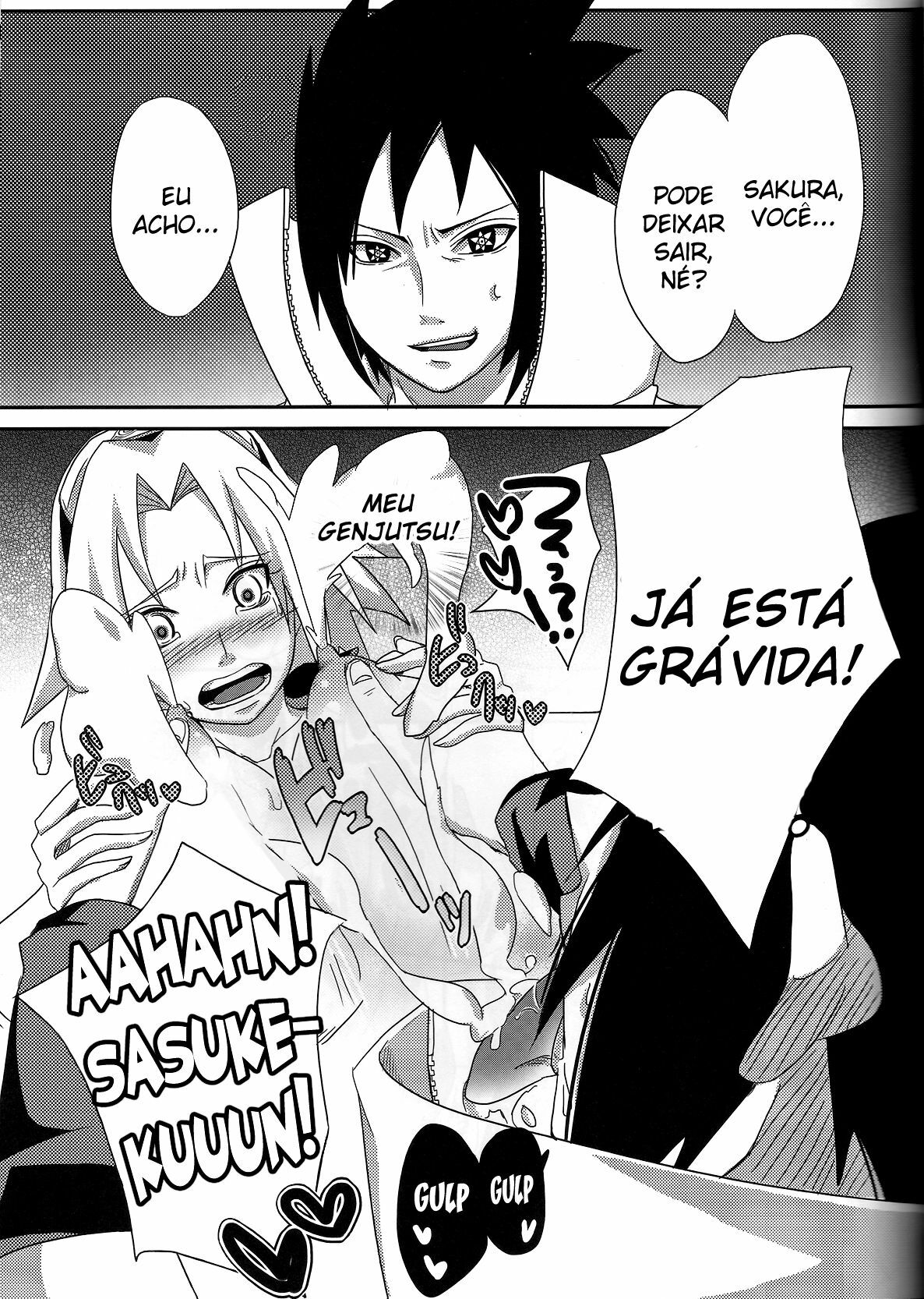 Naruto Hentai: Sakura, a Puta de Sasuke - Foto 15