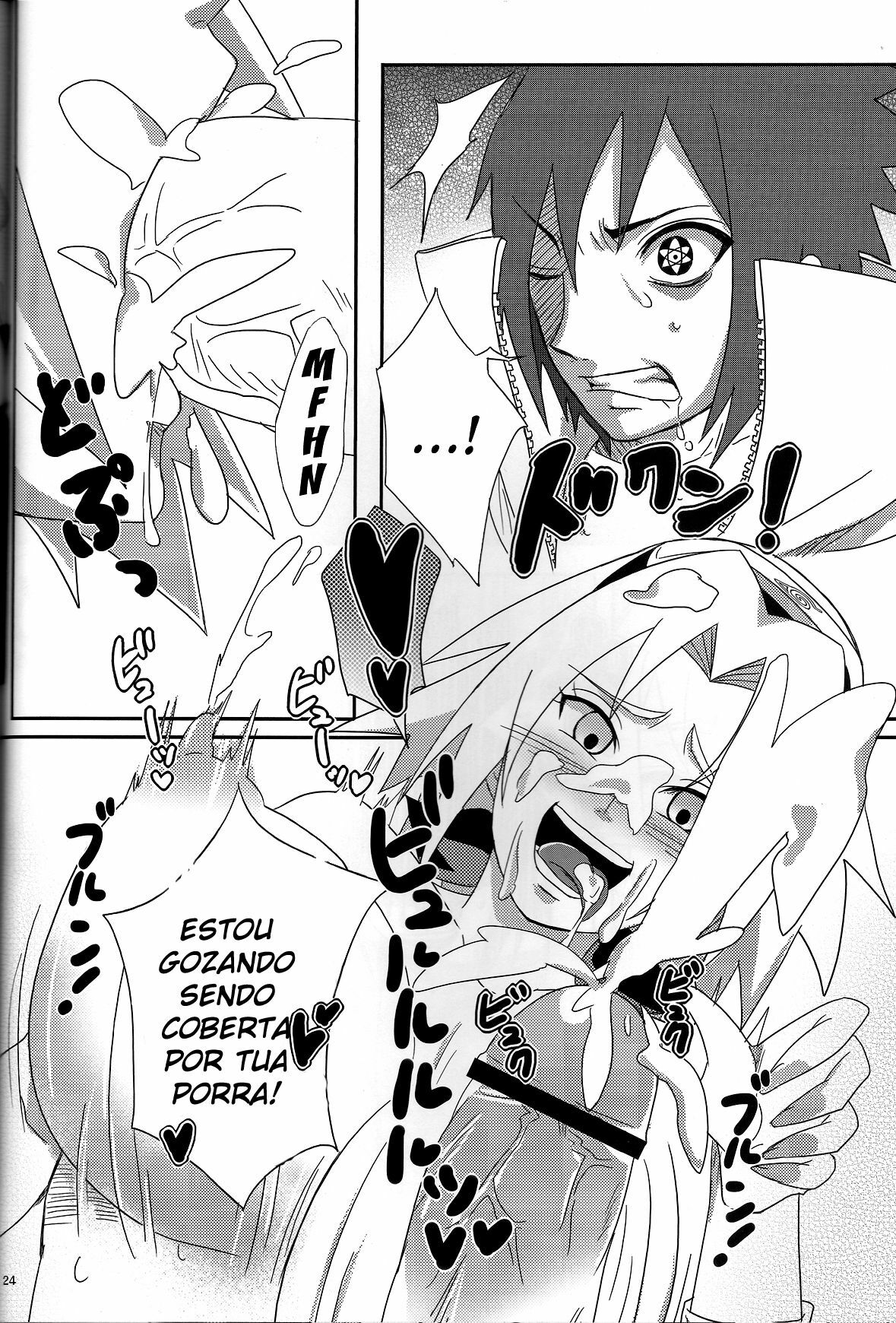 Naruto Hentai: Sakura, a Puta de Sasuke - Foto 20