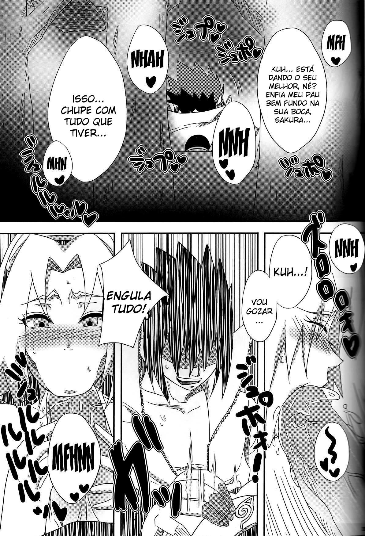 Naruto Hentai: Sakura, a Puta de Sasuke - Foto 19