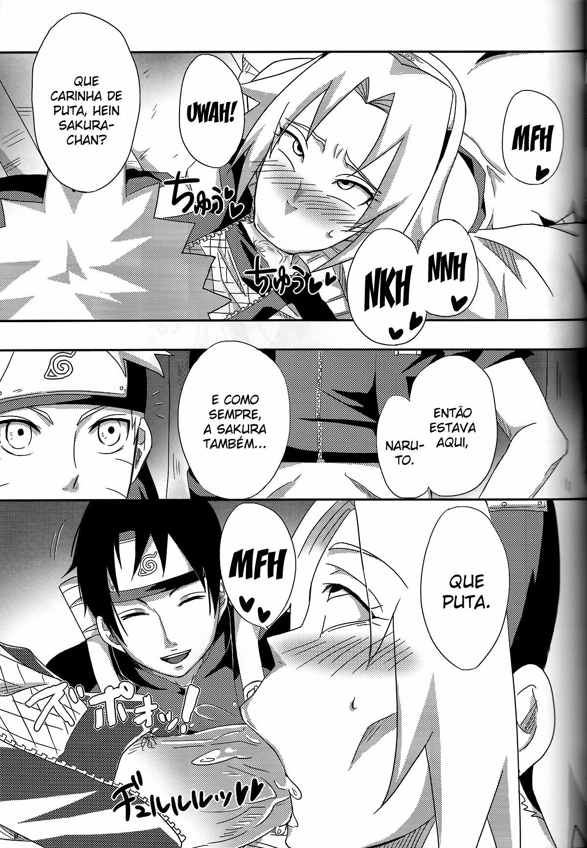 Naruto Hentai: Sakura, a Puta de Sasuke - Foto 5