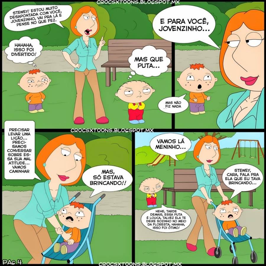 Family Guy: Brincadeiras Safadas VL.1 - Quadrinhos Eróticos - Hentais - Foto 5