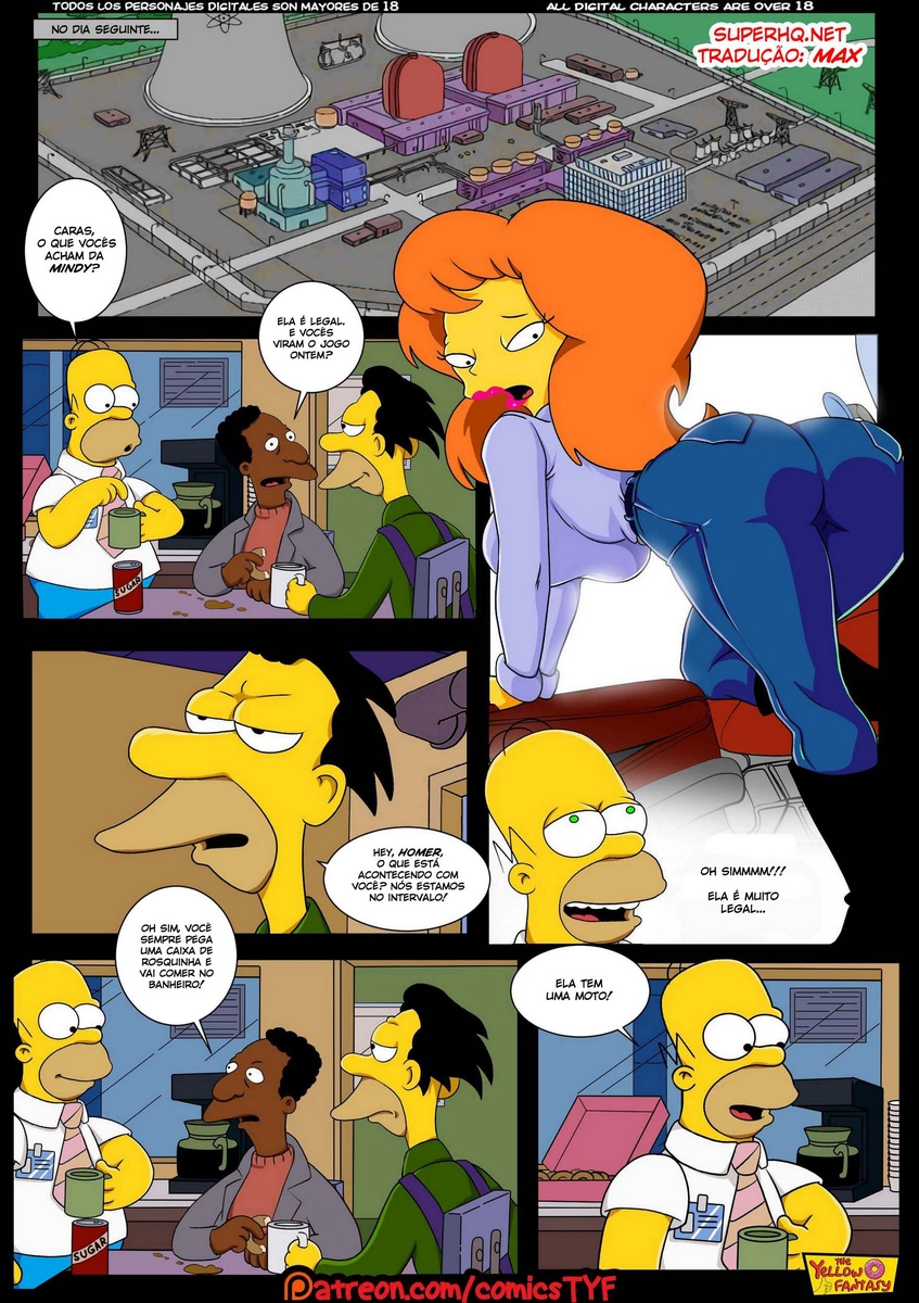 HQ Porno: The Yellow Fantasy - Simpsons - Foto 6