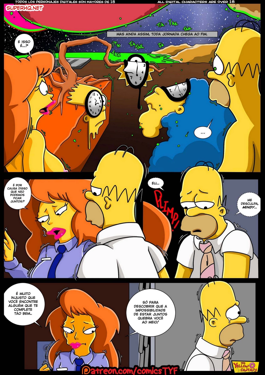 HQ Porno: The Yellow Fantasy - Simpsons - Foto 23