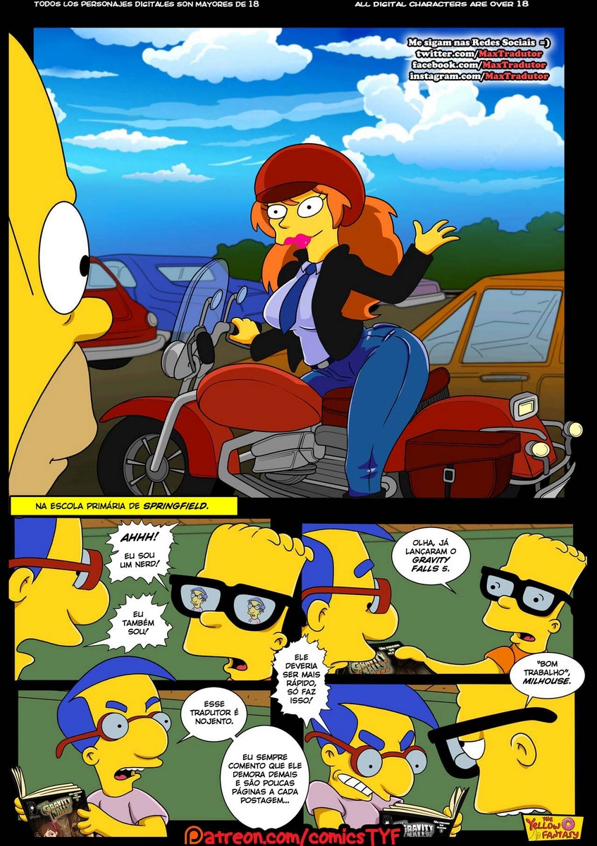 HQ Porno: The Yellow Fantasy - Simpsons - Foto 4