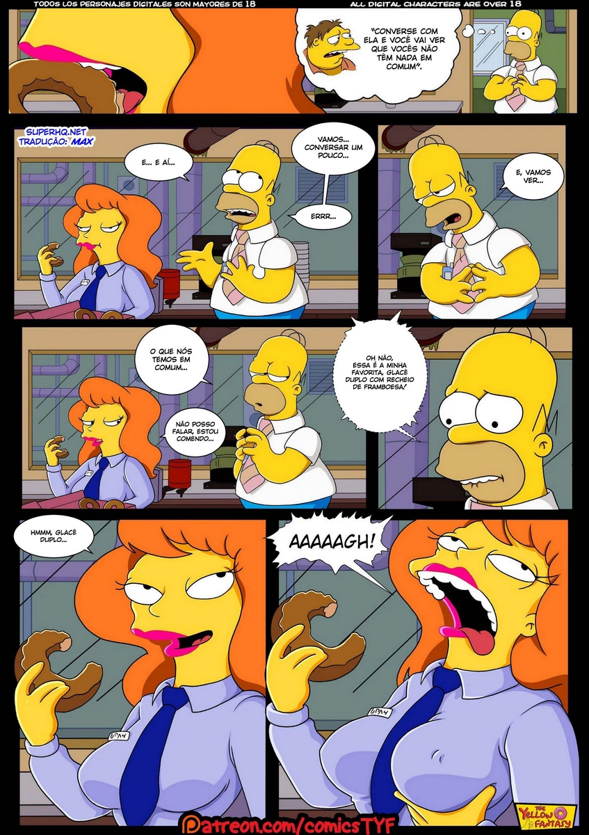 HQ Porno: The Yellow Fantasy - Simpsons - Foto 7