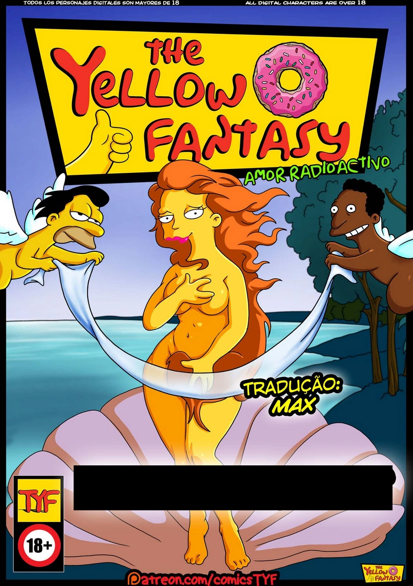 HQ Porno: The Yellow Fantasy - Simpsons - Foto 1