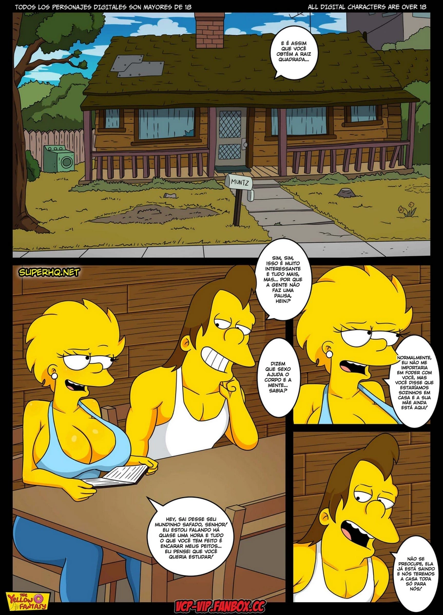 The Yellow Fantasy: Nelson’s Tutor - Simpsons - Foto 5