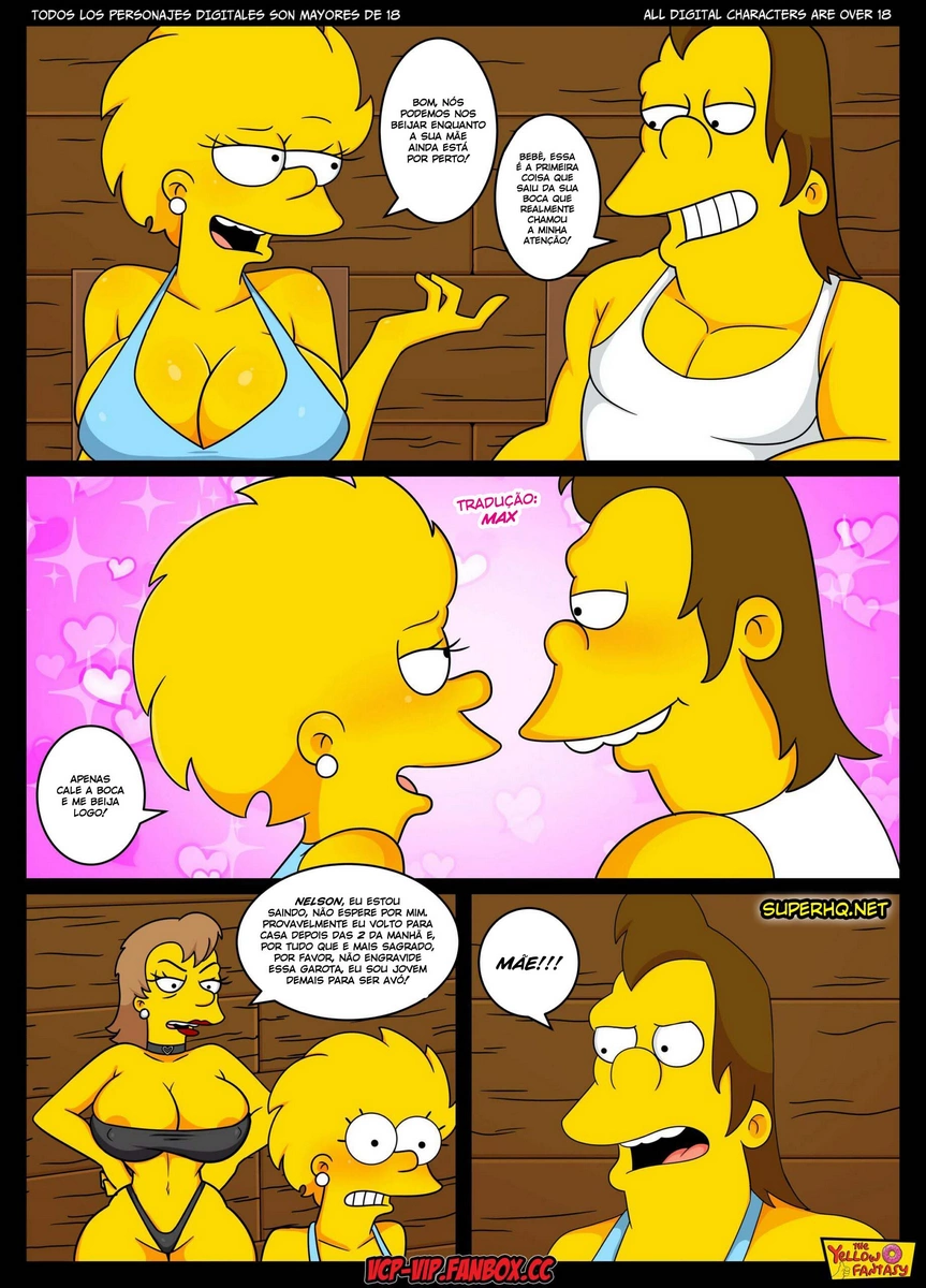 The Yellow Fantasy: Nelson’s Tutor - Simpsons - Foto 6