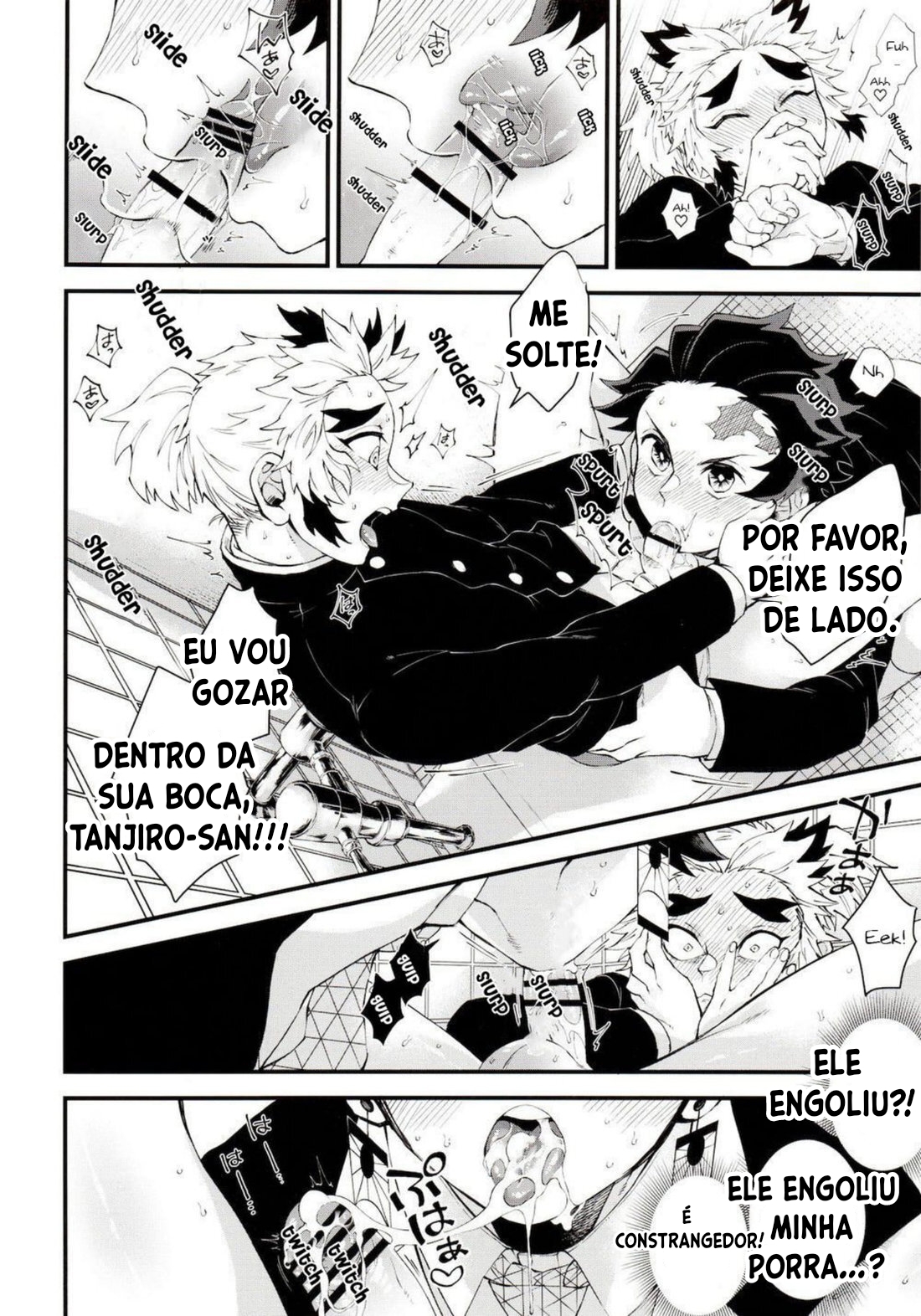 Demon Slayer: Tanjirou Kamado vs Senjuro Rengoku – Noite de sementes, quando a lua aparece é maravilhoso - Foto 34