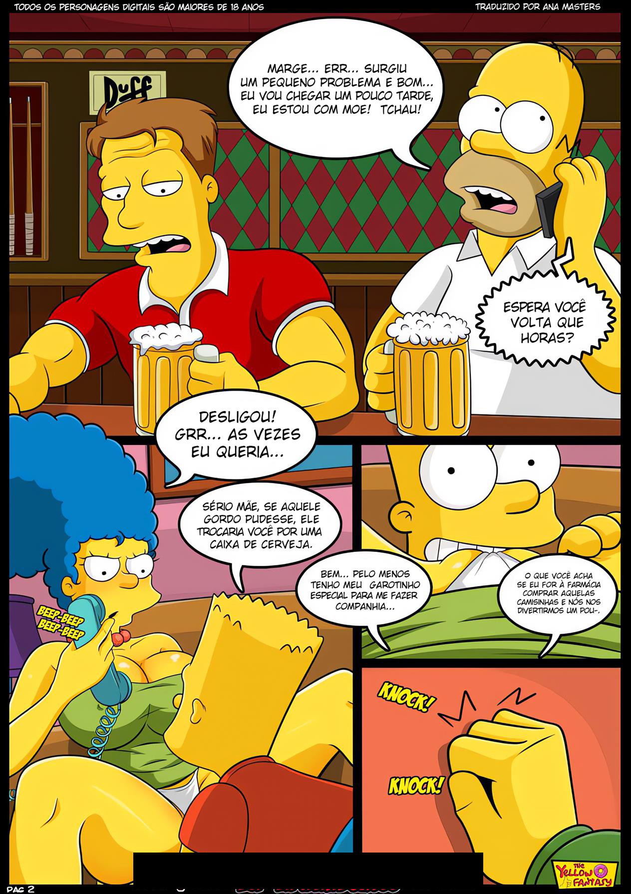 Simpsons - Babás Safadas Sem Noção - Foto 3