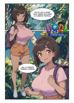 Dora na Floresta tropical