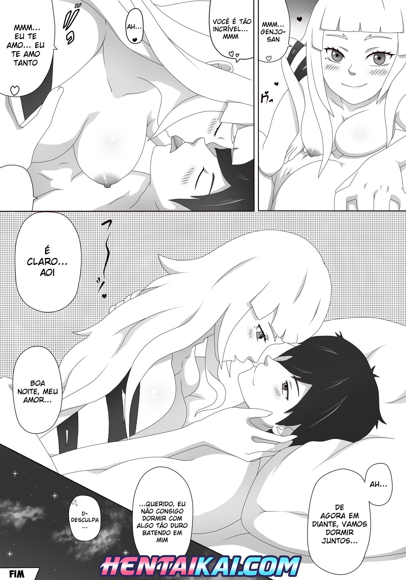 Aoi-chan faz uma visita pro seu amigo Genjo - Foto 25