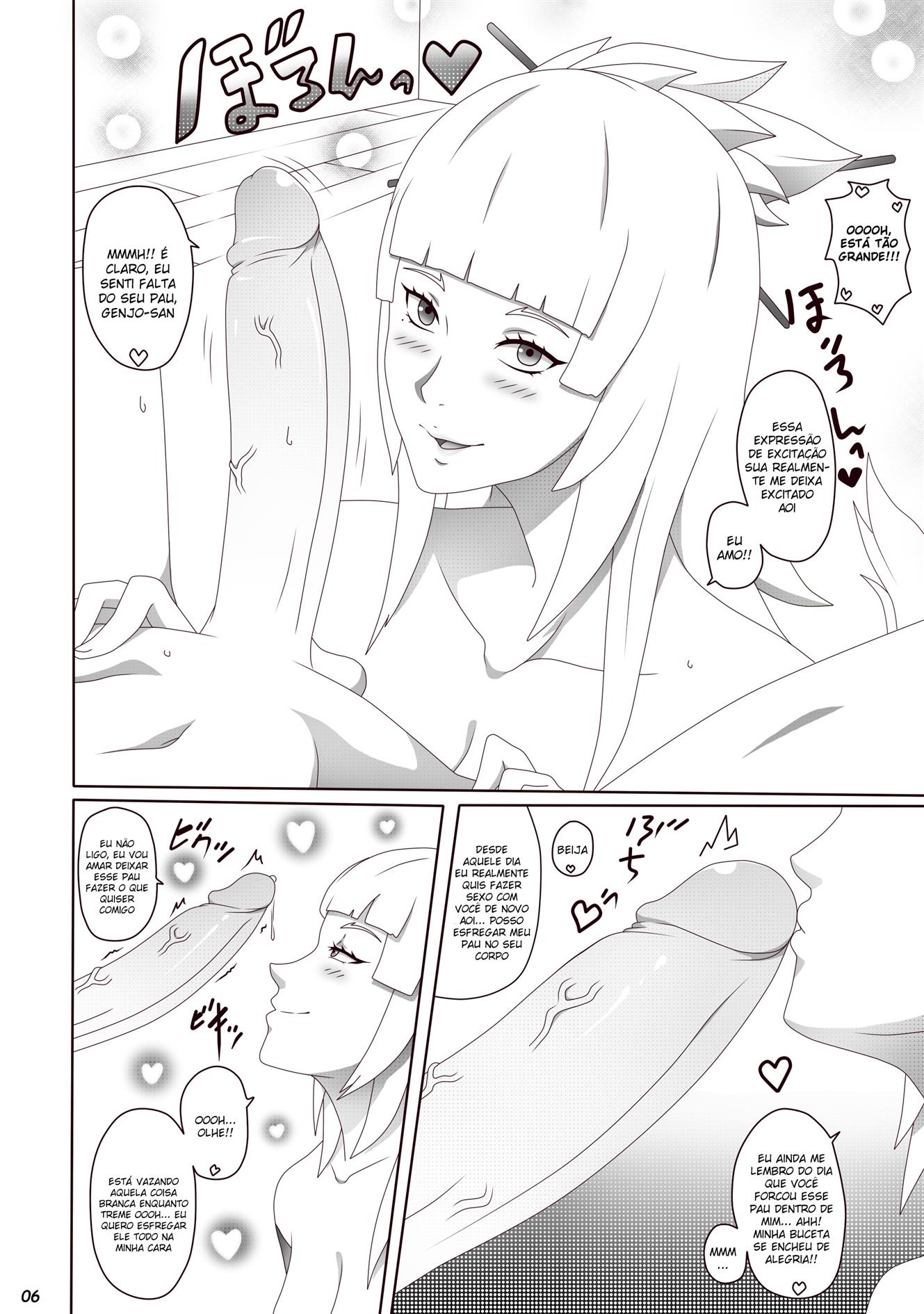Aoi-chan faz uma visita pro seu amigo Genjo - Foto 8