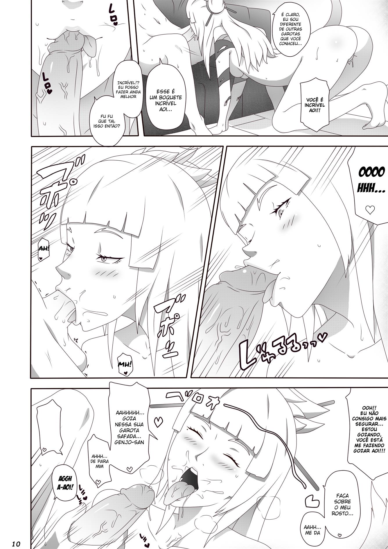 Aoi-chan faz uma visita pro seu amigo Genjo - Foto 12