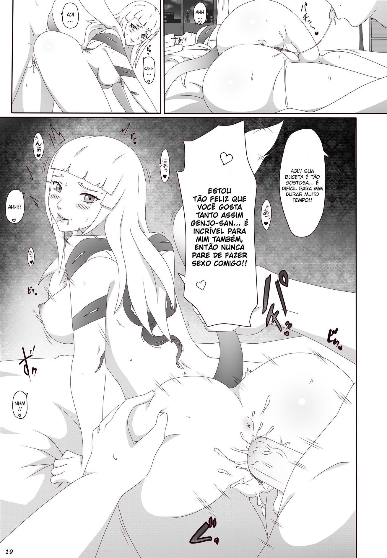 Aoi-chan faz uma visita pro seu amigo Genjo - Foto 21