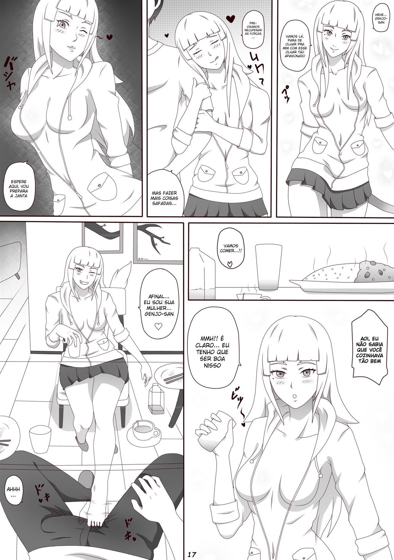 Aoi-chan faz uma visita pro seu amigo Genjo - Foto 19