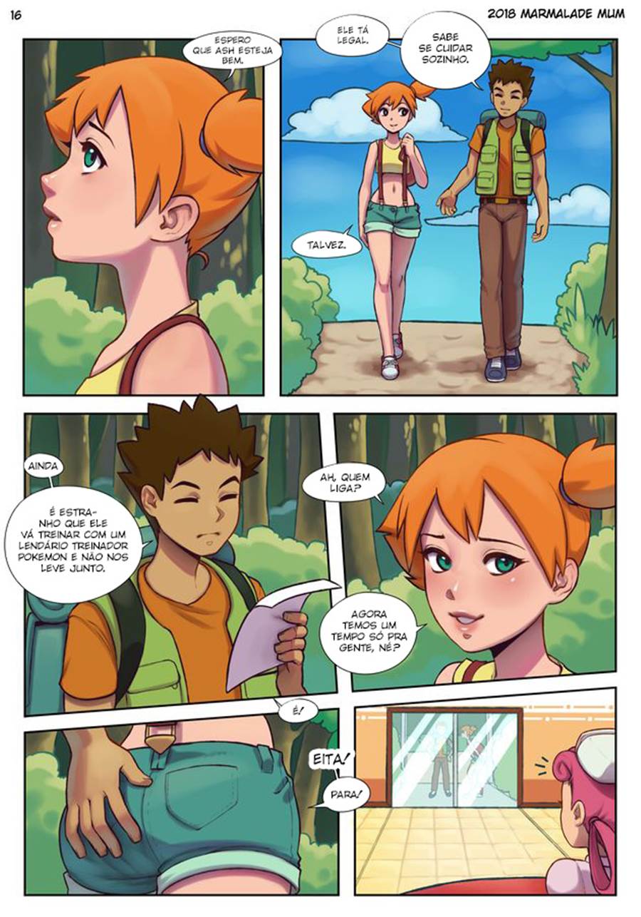 Ash o afeminado com ciumes de Misty - Foto 17