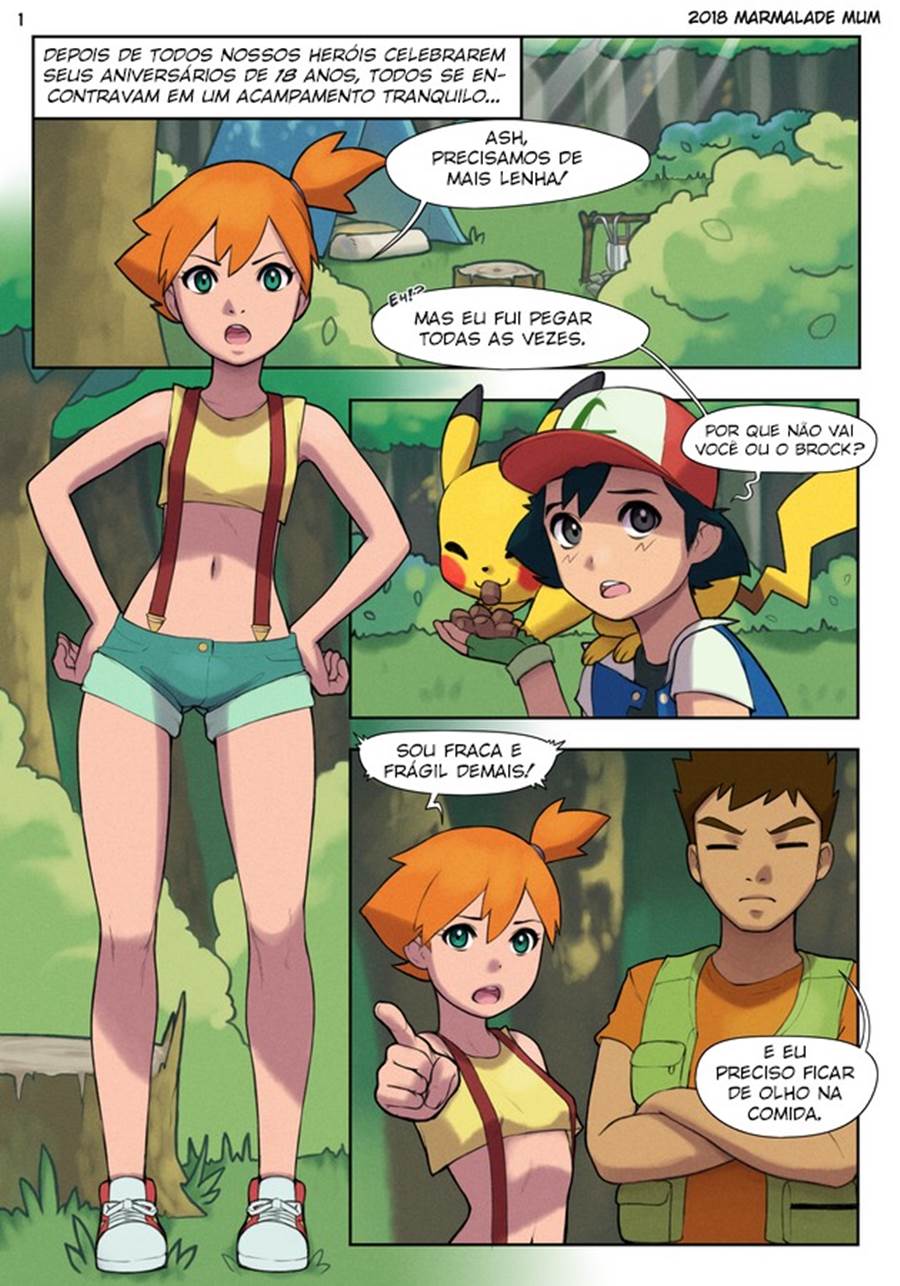 Ash o afeminado com ciumes de Misty - Foto 2