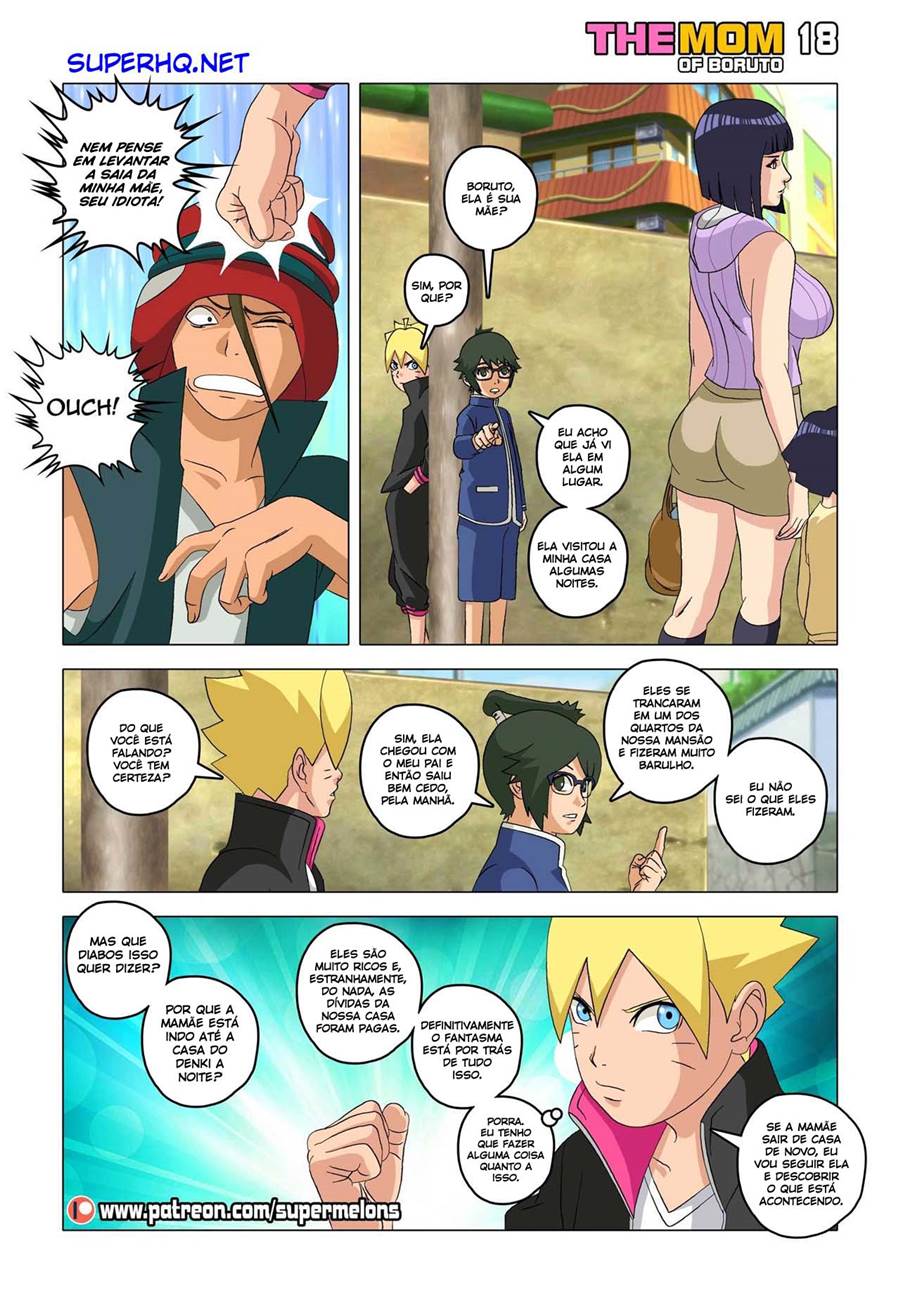 Boruto comendo a sua mãe peituda Hinata - Foto 12