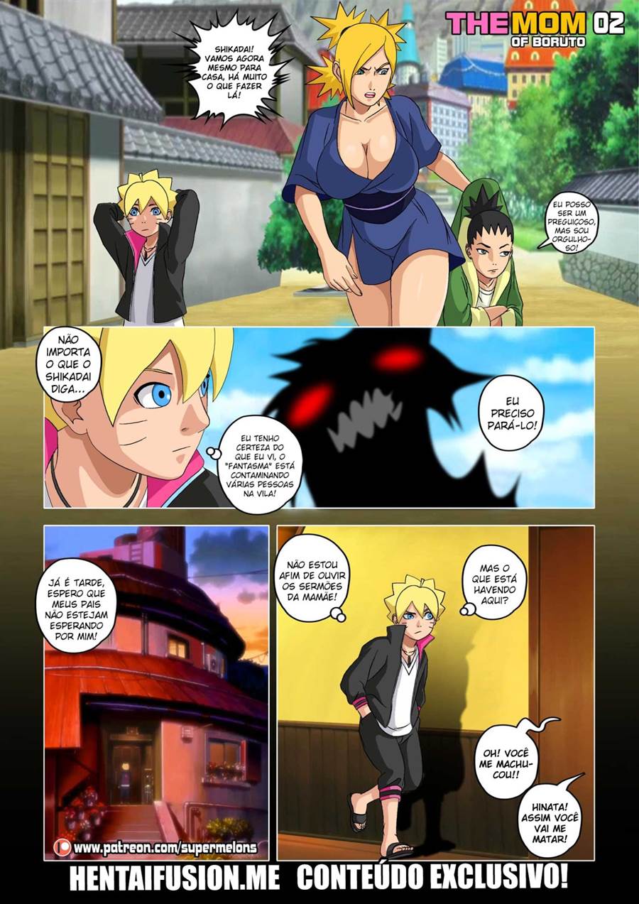 Boruto comendo a sua mãe peituda Hinata - Foto 3