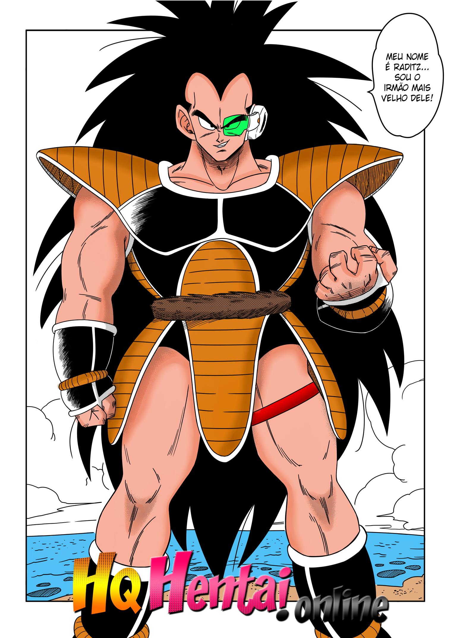Bulma trepando com o poderoso Raditz - Foto 3