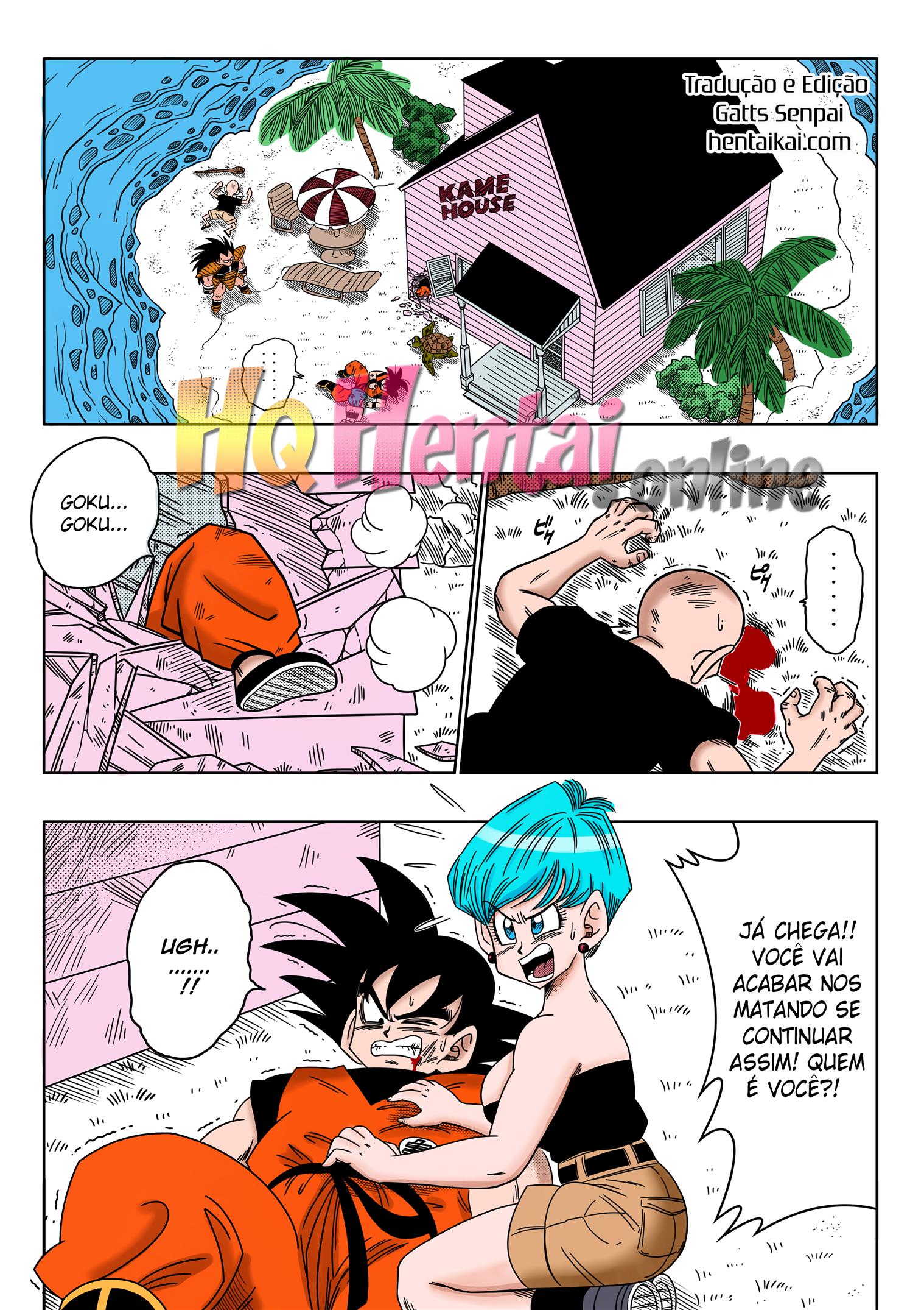 Bulma trepando com o poderoso Raditz - Foto 2