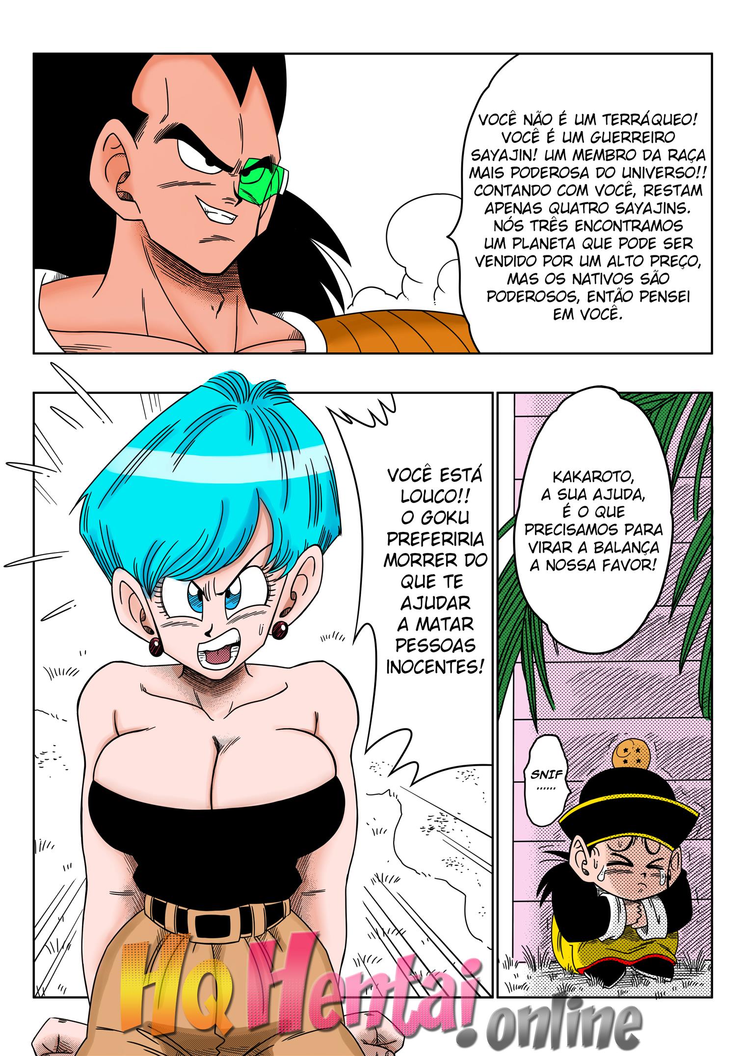 Bulma trepando com o poderoso Raditz - Foto 4