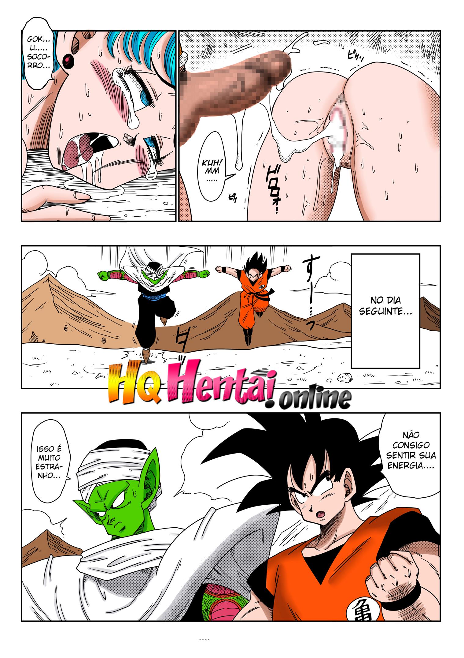 Bulma trepando com o poderoso Raditz - Foto 21