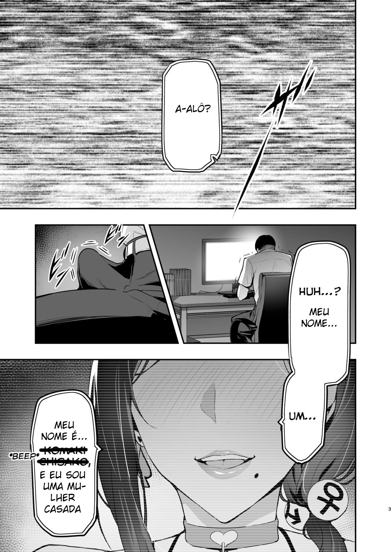 Chisako compensando a falta de prazer com um boquete - Foto 2