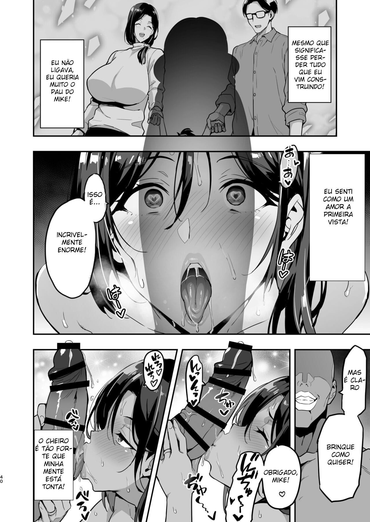 Chisako compensando a falta de prazer com um boquete - Foto 39