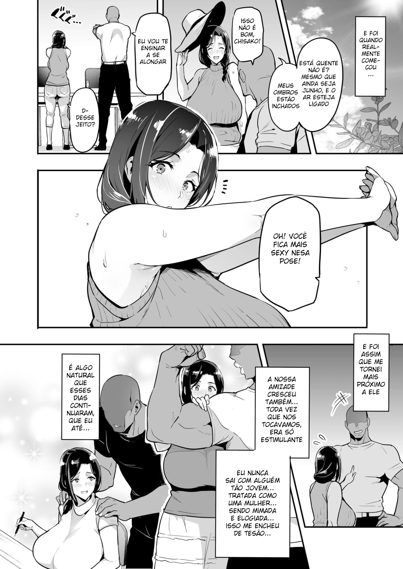 Chisako compensando a falta de prazer com um boquete - Foto 17