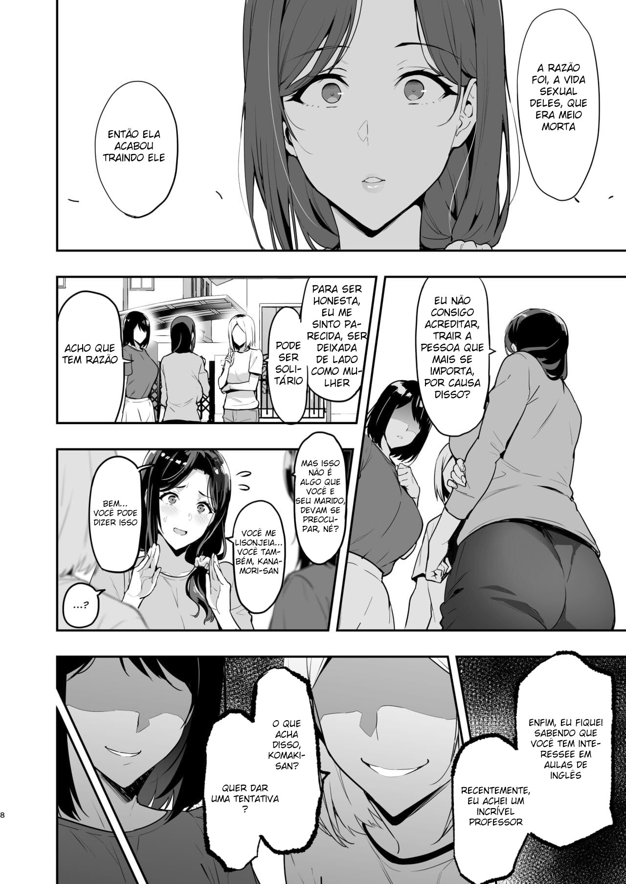 Chisako compensando a falta de prazer com um boquete - Foto 7