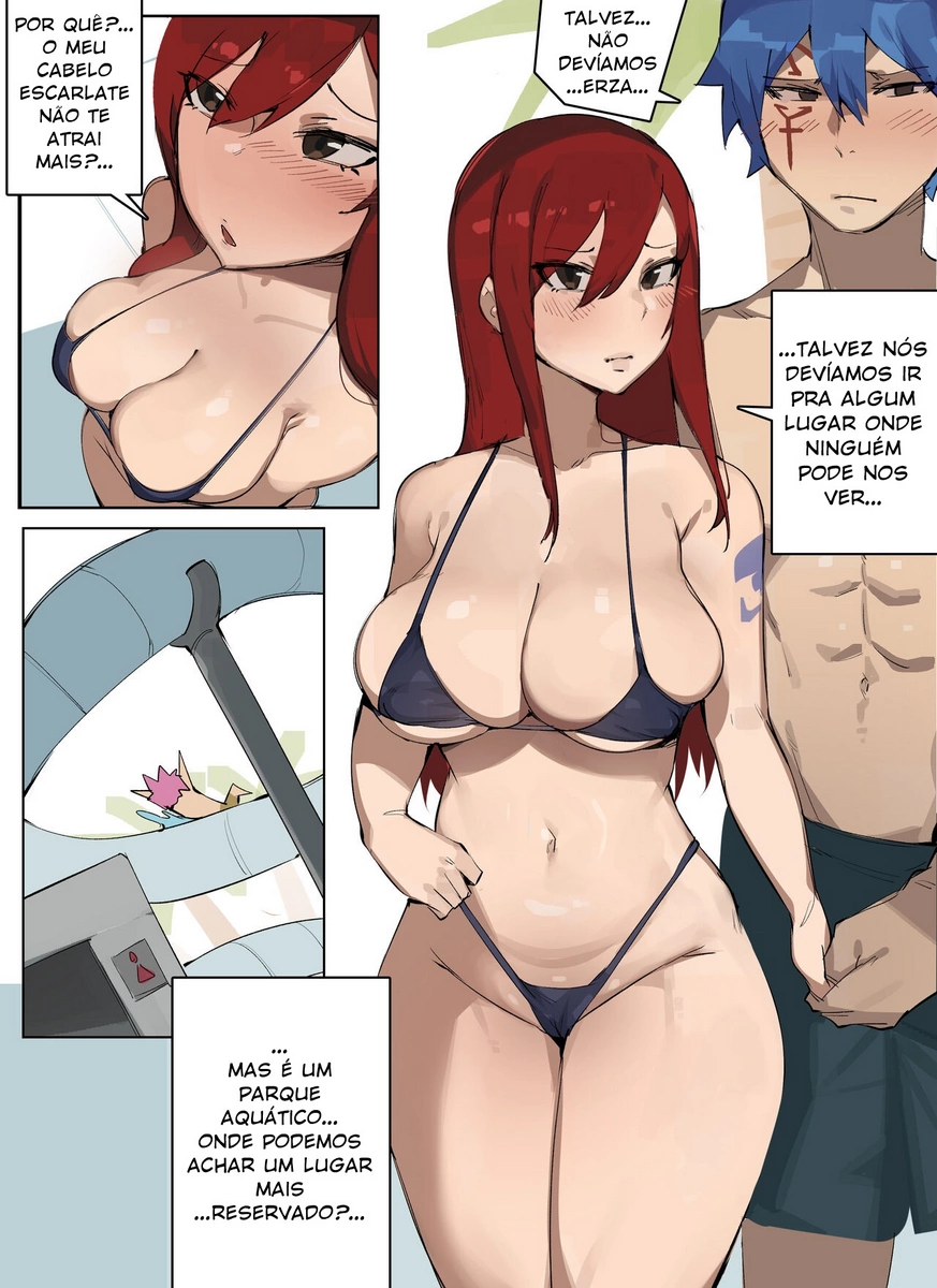 Hentai Elijahzx, Fairy Tail, Erza x Jellal - Foto 1
