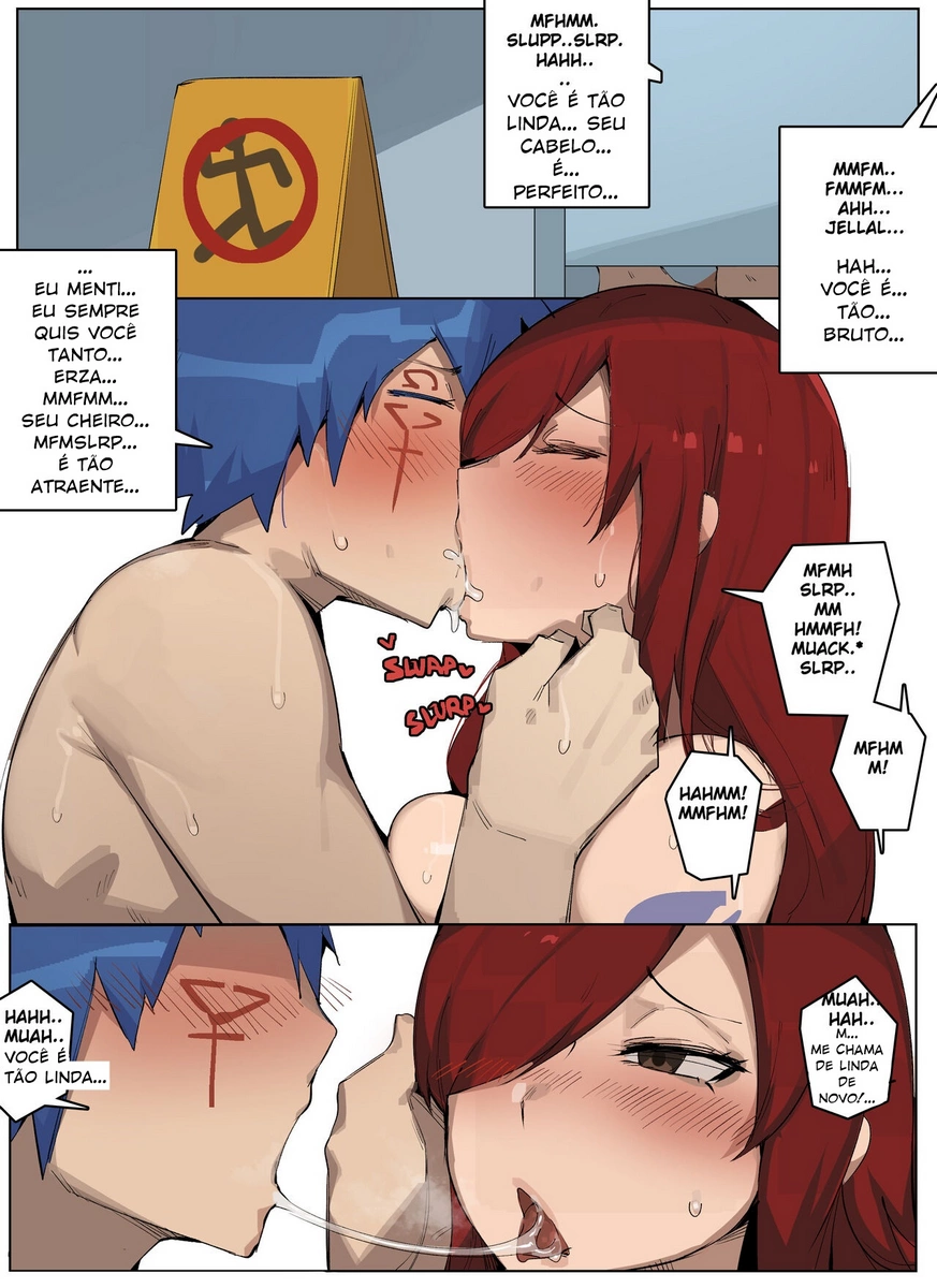 Hentai Elijahzx, Fairy Tail, Erza x Jellal - Foto 2