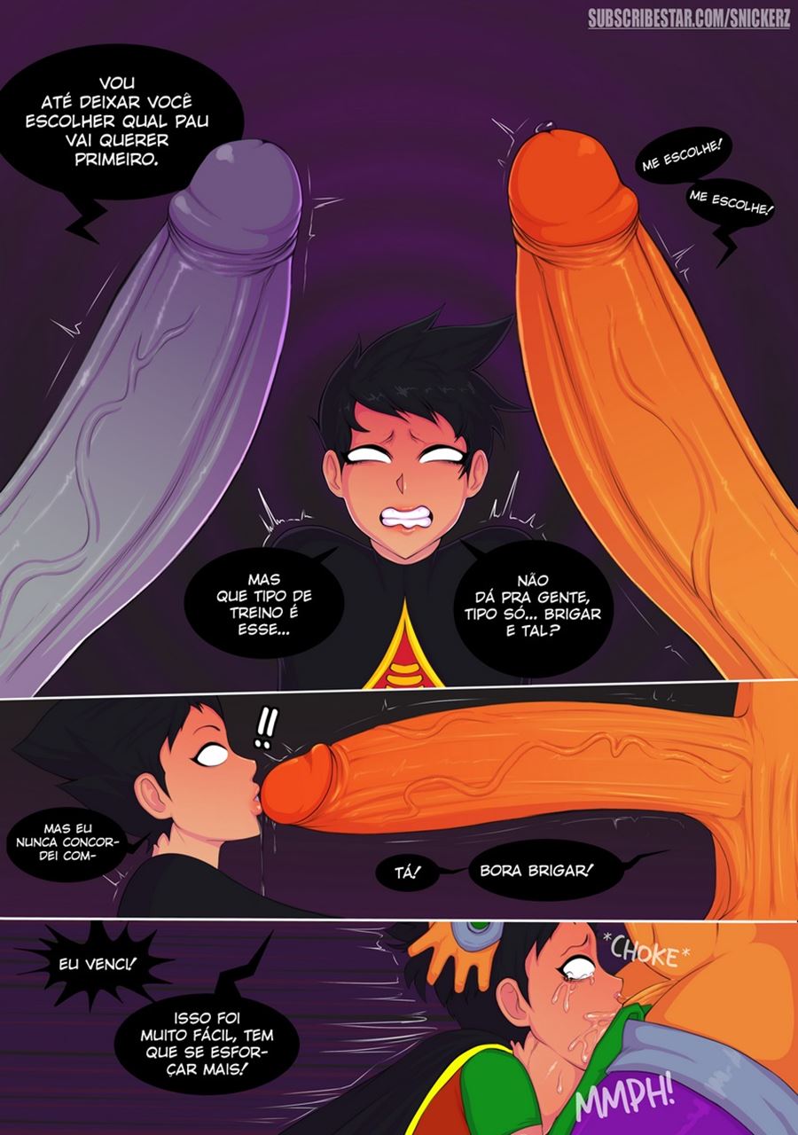 Hentai gay dos Jovens Titãs - Foto 2